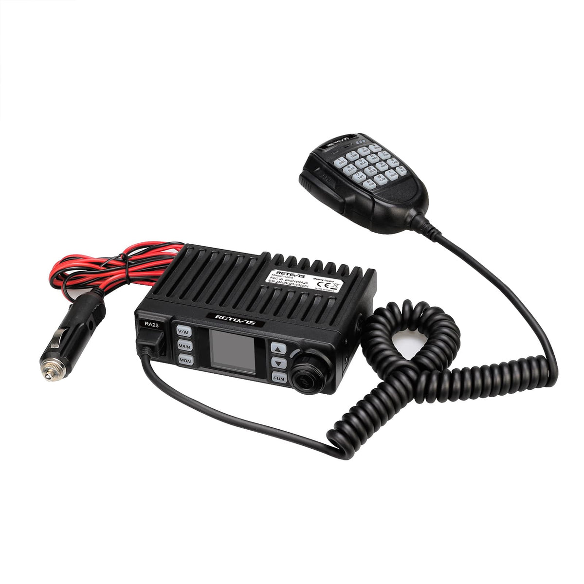 Retevis RA25 Mobile Repeater-Capable GMRS Radio 20W – myGMRS.com