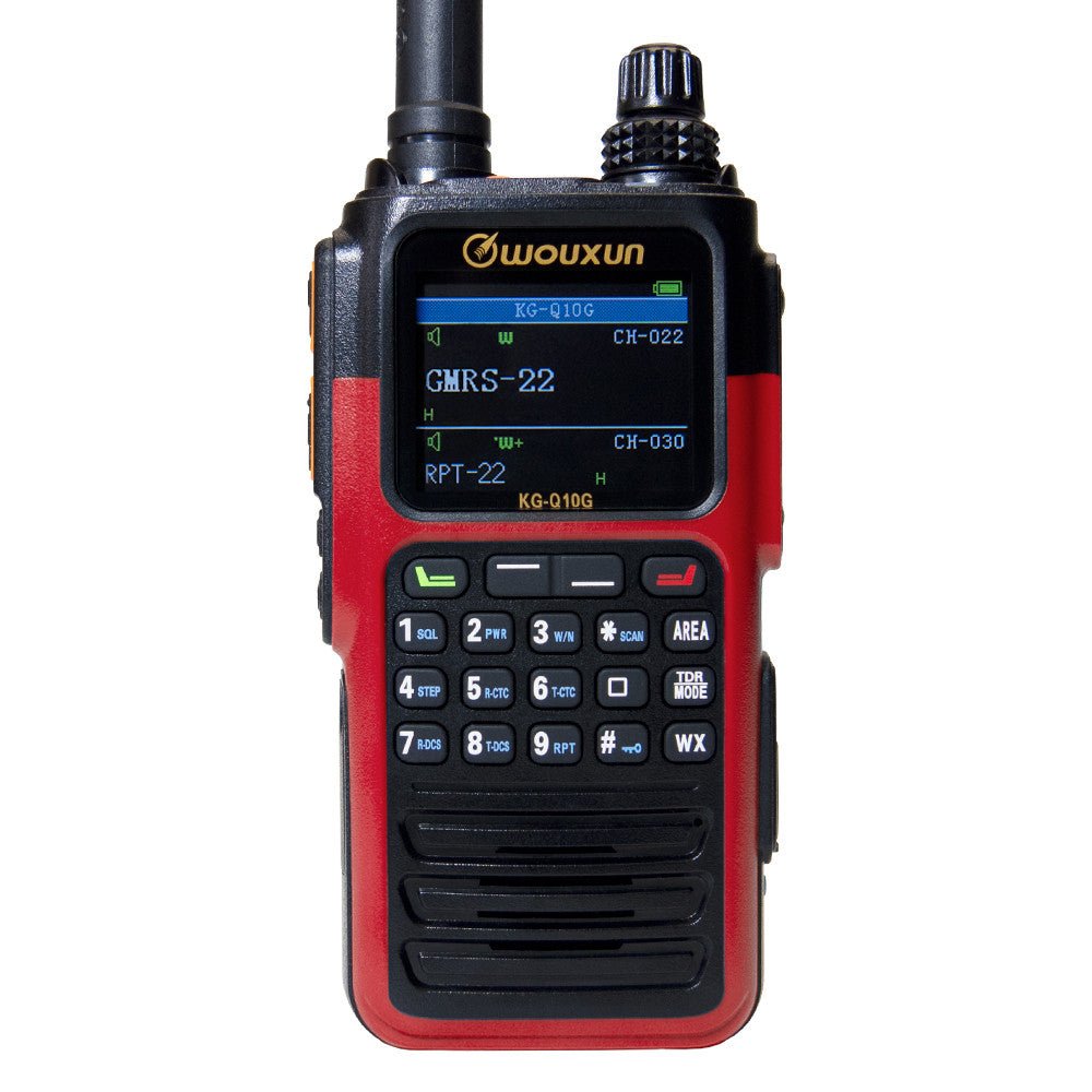 Wouxun KGQ10G RepeaterCapable GMRS Radio 5W