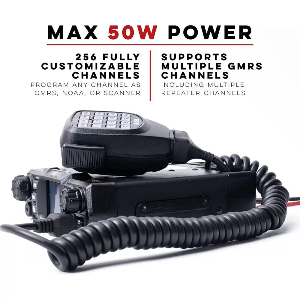 BTECH GMRS-50V2 50W GMRS Radio – myGMRS.com