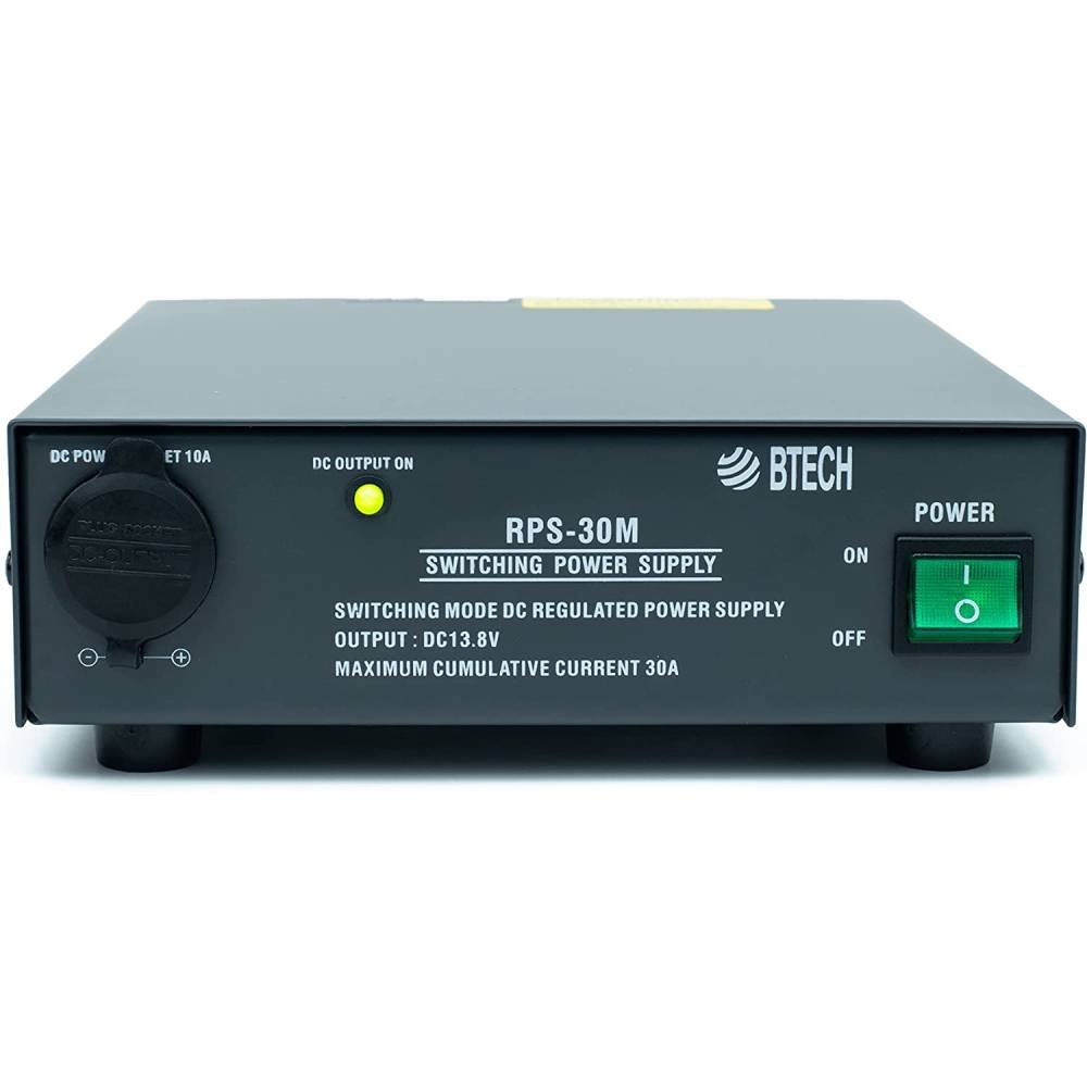 BTECH RPS-30M Regulated AC-DC Power Converter – myGMRS.com