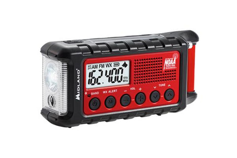 Midland ER310 E+READY Emergency Crank AM/FM/NOAA Weather Radio - myGMRS.com