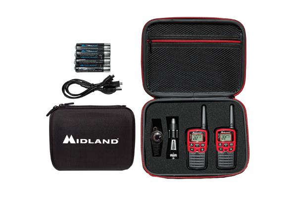 Midland E+READY Emergency X-TALKER Walkie Talkie Kit –