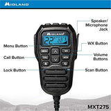Midland MXT275 MicroMobile Repeater-Capable GMRS Radio 15W - myGMRS.com