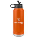 myGMRS Insulated Water Bottle Laser-Etched - myGMRS.com