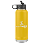 myGMRS Insulated Water Bottle Laser-Etched - myGMRS.com