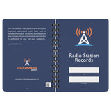 Radio Station Records Spiralbound Notebook - myGMRS.com