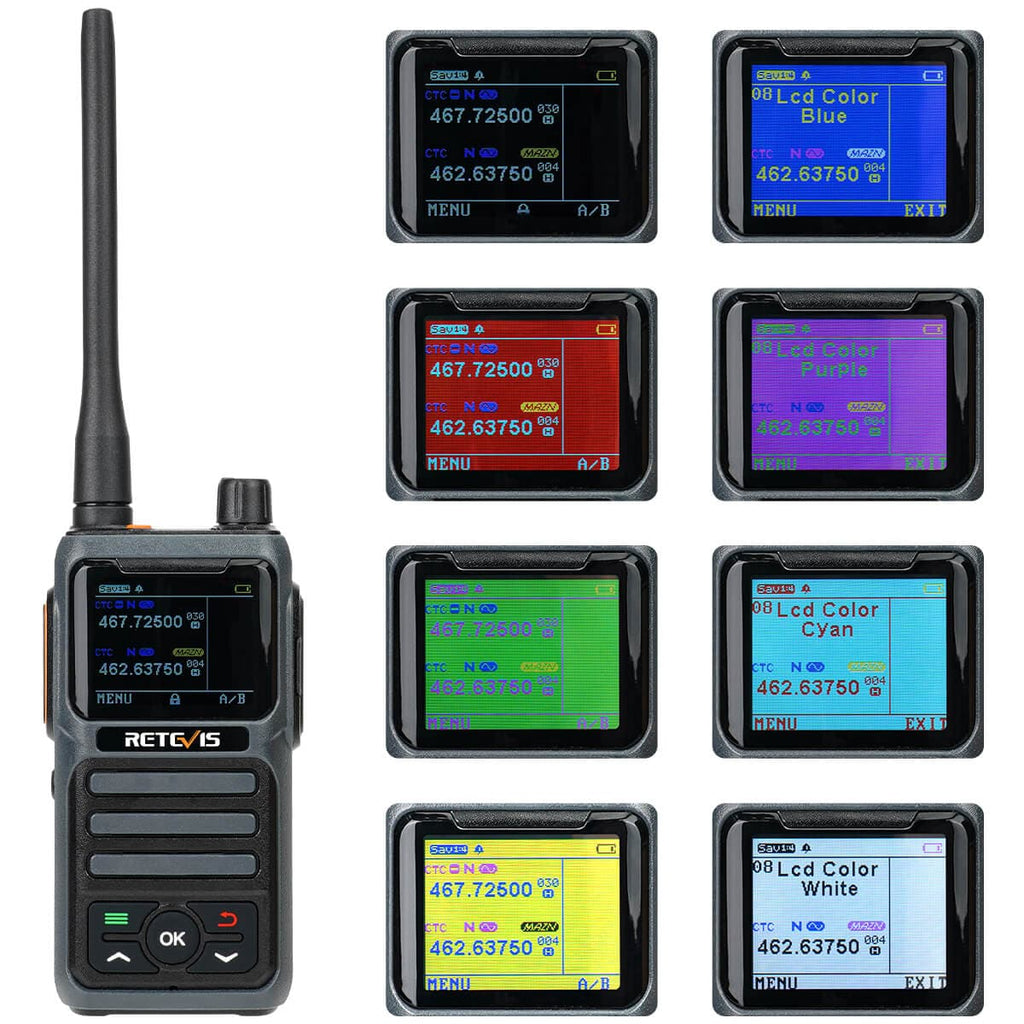 Retevis RT76P Repeater-Capable GMRS Radio 5W – myGMRS.com